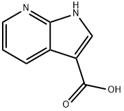 7-氮杂吲哚-3-羧酸 结构式