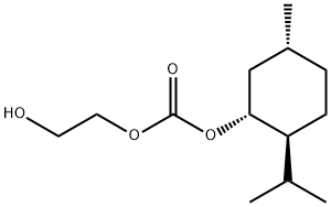 乙二醇碳酸薄荷酯 结构式