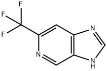 6-(三氟甲基)-3H-咪唑并[4,5-c]吡啶 结构式