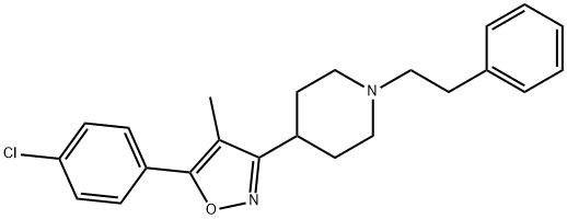 盐酸L-741,742 结构式