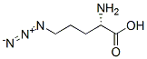 5-AZIDO-L-NORVALINE 结构式