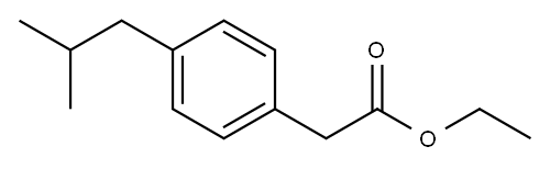 异丁芬酸乙酯 结构式