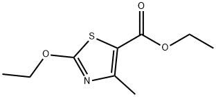 2-乙氧基-4-甲基-1,3-噻唑-5-甲酸乙酯 结构式