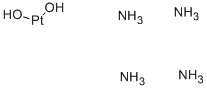 四氨合氢氧化铂水合物 结构式