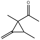 Ethanone, 1-(1,2-dimethyl-3-methylenecyclopropyl)- (9CI) 结构式