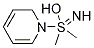 S,S-dimethyl-N-(3-pyridyl)sulfinimine 结构式