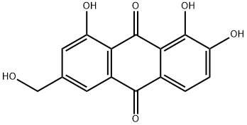 ALOEEMODIN,7-HYDROXY 结构式