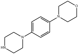 4-(4-PIPERAZIN-1-YL-PHENYL)-MORPHOLINE 结构式