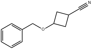 3-(苄氧基)环丁腈 结构式