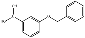3-苄氧基苯硼酸 结构式