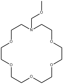 N-甲氧甲基氮杂-18-冠-6 结构式