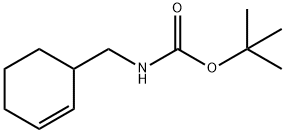 Carbamic acid, (2-cyclohexen-1-ylmethyl)-, 1,1-dimethylethyl ester (9CI) 结构式