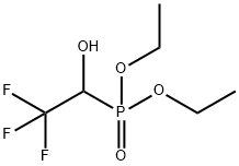 (2,2,2-三氟-1-羟乙基)膦酸二乙酯 结构式