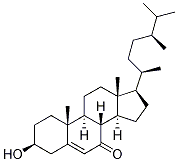 3BETA-HYDROXYERGOST-5-EN-7-ONE 结构式