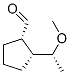Cyclopentanecarboxaldehyde, 2-(1-methoxyethyl)-, [1alpha,2beta(R*)]- (9CI) 结构式