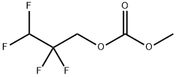 2,2,3,3-四氟丙基碳酸甲酯 结构式