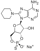 8-PIPERIDINOADENOSINE-3',5'-CYCLIC MONOPHOSPHOROTHIOATE, RP-ISOMER SODIUM SALT