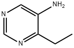 5-Pyrimidinamine, 4-ethyl- (9CI) 结构式