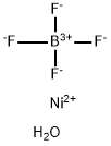 四氟硼酸镍(II)六水合物 结构式