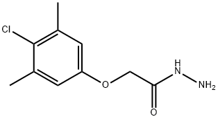 2-(4-氯-3,5-二甲基-苯氧基)乙烷肼 结构式