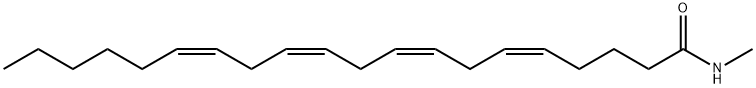 Arachidonoyl-N-methyl amide 结构式