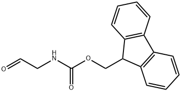 N-芴甲氧羰基甘氨醛 结构式