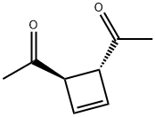 Ethanone, 1,1-(3-cyclobutene-1,2-diyl)bis-, trans- (9CI) 结构式