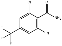 2,4-二氯-4-(三氟甲氧基)苯甲酰胺 结构式