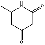 6-甲基吡啶-2,4(1H,3H)-二酮 结构式