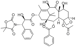 多西他赛代谢物M4 结构式