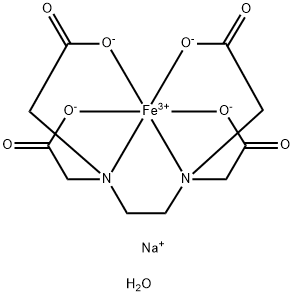 乙二胺四乙酸一钠铁 结构式