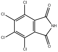 4,5,6,7-四氯邻苯二甲酰亚胺 结构式