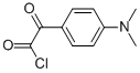 Benzeneacetyl chloride, 4-(dimethylamino)-alpha-oxo- (9CI) 结构式