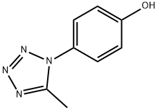 4-(5-甲基-1,2,3,4-四唑-1-基)苯酚 结构式