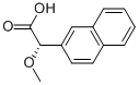 (S)-Α-甲氧基-2-萘乙酸 结构式