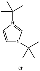 1,3-二(叔丁基咪唑)氯 结构式