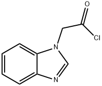 1H-Benzimidazole-1-acetylchloride(9CI) 结构式