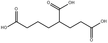 Hexane-1,3,6-tricarboxylic acid 结构式