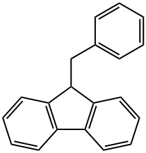 9-苄基芴 结构式