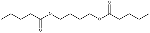 4-pentanoyloxybutyl pentanoate 结构式