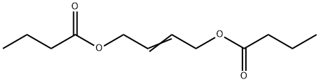 2-丁烯-1,4-二醇双丁酸酯 结构式