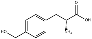 4-(羟甲基)-D-苯丙氨酸 结构式