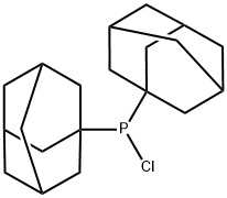 双(1-金刚烷基)氯化磷 结构式