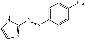 2-[(4-Aminophenyl)azo]-1H-imidazole 结构式