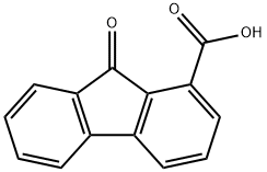 9-芴酮-1-羧酸 结构式