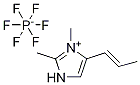 1-丙基-2,3-甲基咪唑六氟磷酸盐 结构式