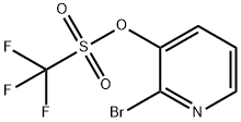2-溴-3-吡啶基三氟甲磺酸酯 结构式
