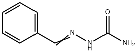 苯甲醛缩氨基脲 结构式