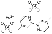 4,4'-DIMETHYL-2,2'-BIPYRIDINE FERROUS PERCHLORATE 结构式