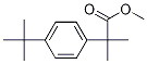 2-(4-tert-Butyl-phenyl)-2-Methyl-propionic acid Methyl ester 结构式